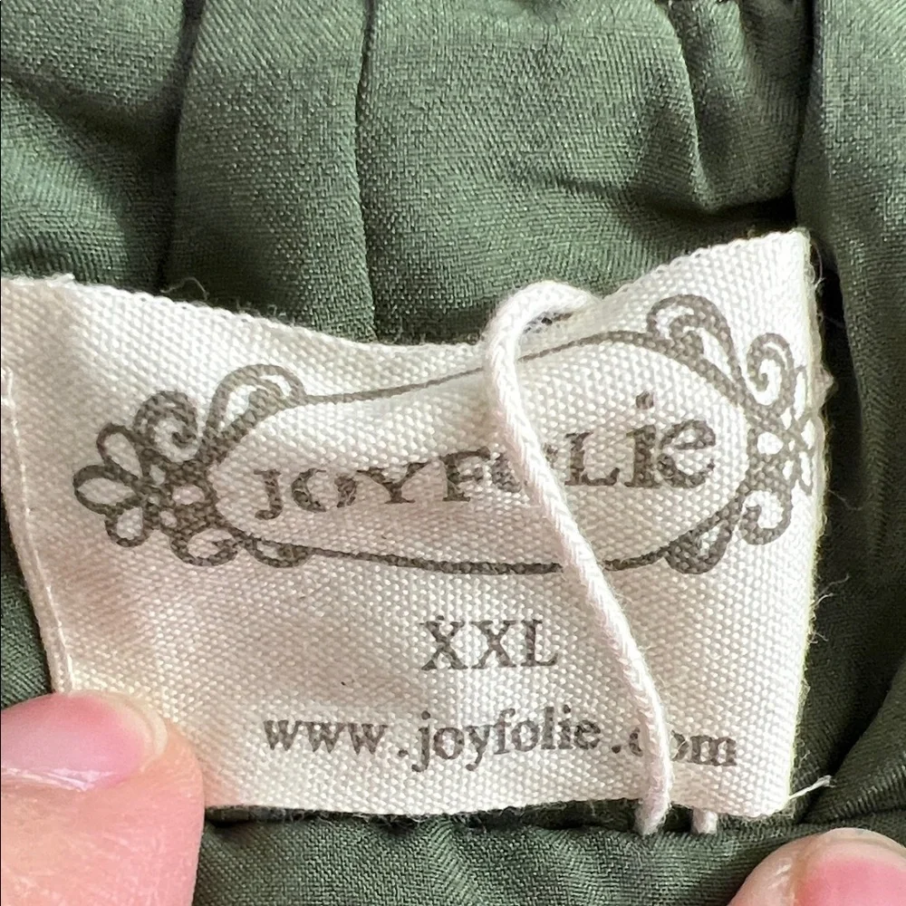 Joyfolie Skirt Women  XXL Olive Green Annah  Maxi Skirt - Picture 3 of 7
